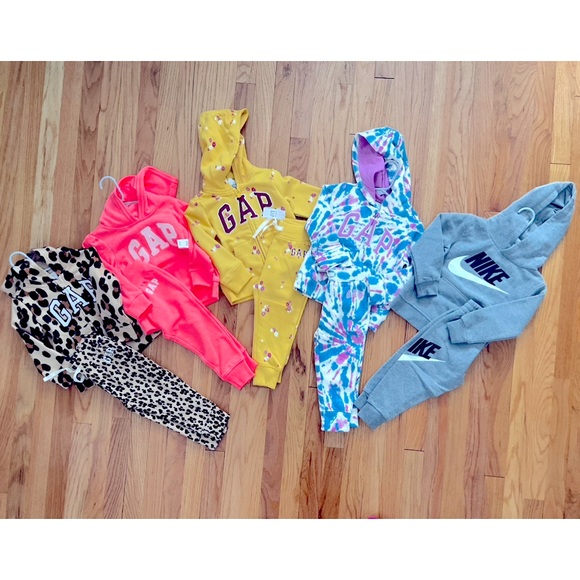 5 Toddler Girl Jogging Suits BRAND NEW!!!